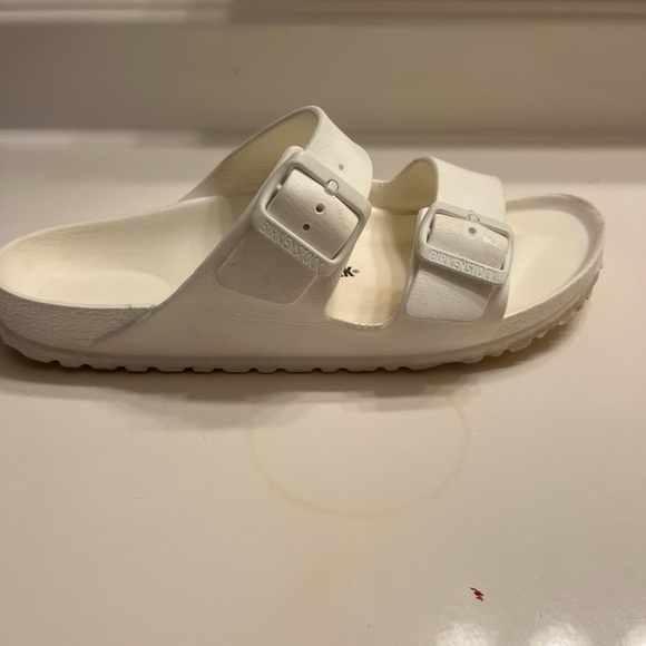 Birkenstock Arizona Essentials in White - Picture 11 of 13